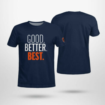 Chicago Bears Navy Good. Better. Best. Franklin T-Shirt