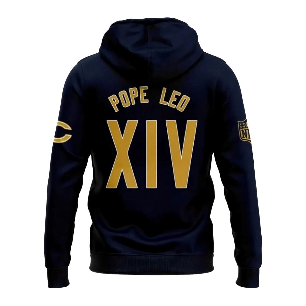 Chicago Bears X Pope Leo XIV Hoodie Chicago Bears X Pope Leo XIV Hoodie