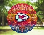 Chiefs Football Wind Spinner