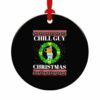 2025 Chill Guy Christmas Ornament