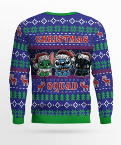 Stitch Christmas Squad Ugly Christmas Sweater 2025