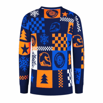 Christmas Sweater 2025 - Max Verstappen Back