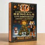 Cincinnati Bengals 57th Anniversary Advent Calendar 2025