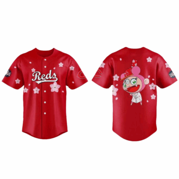 Cincinnati Reds Takashi Murakami Tokyo Series 2025 Jersey Baseball
