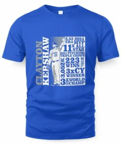 Clayton Kershaw GOAT List T-Shirt