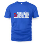 Clayton Kershaw Three-Time Champion T-Shirt 1 Clayton Kershaw Three-Time Champion T-Shirt