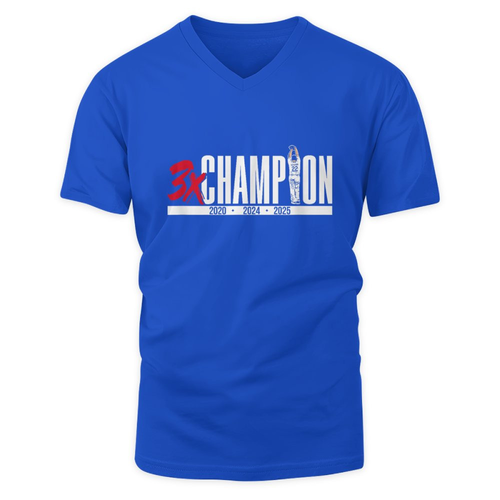 Clayton Kershaw Three-Time Champion T-Shirt Clayton Kershaw Three-Time Champion T-Shirt