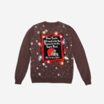 Cleveland Browns Dear Santa Ugly Christmas Sweater 2025