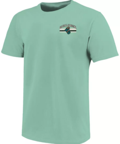 Coastal Carolina Chanticleers Chalky Mint Mascot Arched T-Shirt