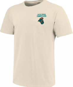 Coastal Carolina Chanticleers Ivory Mascot Local T-Shirt