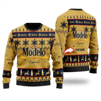 Custom Name Modelo Especial Christmas Ugly Sweater 2025