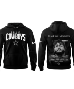 Dallas Cowboys 2025 Marshawn Kneeland Thank You Memories 2025 Hoodie