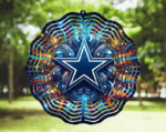 Dallas Cowboys Football Wind Spinner