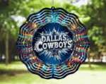 Dallas Cowboys Football Wind Spinner