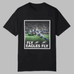 DeVonta Smith Touchdown Fly Eagles Fly Shirt