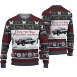 Deck The Halls With Salt and Iron Impalalalalalalalala Ugly Christmas Sweater 2025 1 Deck The Halls With Salt and Iron Impalalalalalalalala Ugly Christmas Sweater 2025