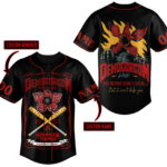 Demogorgon Hunter 1983 Stranger Things Personalized Baseball Jersey 1 Demogorgon Hunter 1983 Stranger Things Personalized Baseball Jersey