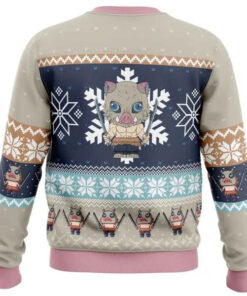 Demon Slayer Inosuke Ugly Christmas Sweater 20251
