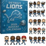 Detroit Lions Star Advent Calendar 2025