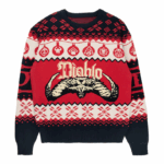 Diablo Skull Ugly Christmas Sweater 2025 1 Diablo Skull Ugly Christmas Sweater 2025