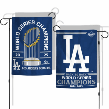 Dodgers Back To Back Champions World Series 2024 2025 Flag