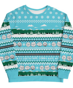 Down To South Park Conna Have Myself Ugly Christmas Sweater 2025