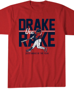 Drake Baldwin The Rake 2025 Rookie of the Year T-Shirt