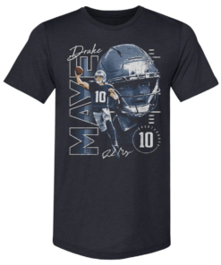 Drake Maye New England Vertical Name T-Shirt