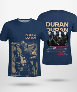 Duran Duran 2025 Tour Dates Shirt Vintage Band Tee For Fans