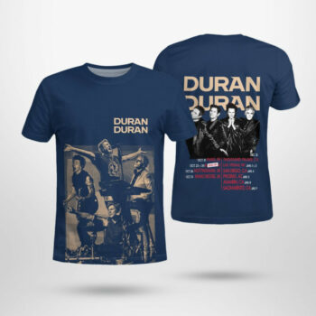 Duran Duran 2025 Tour Dates Shirt Vintage Band Tee For Fans