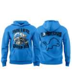 Eminem x Detroit Lions Thanksgiving Edition Hoodie Blue