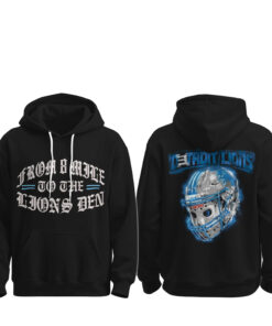 Eminem x Detroit Lions Thanksgiving Football Games Hoodie Black