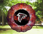 Falcons Football Wind Spinner