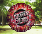Falcons Football Wind Spinner
