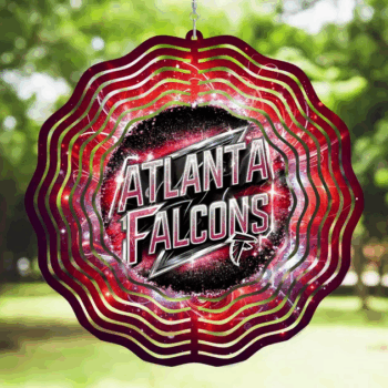 Falcons Football Wind Spinner