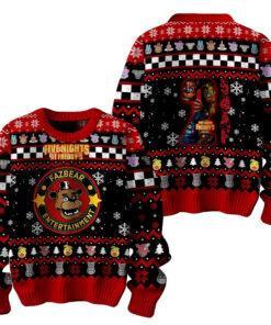Five Nights At Freddys 2 Ugly Christmas Sweater 2025