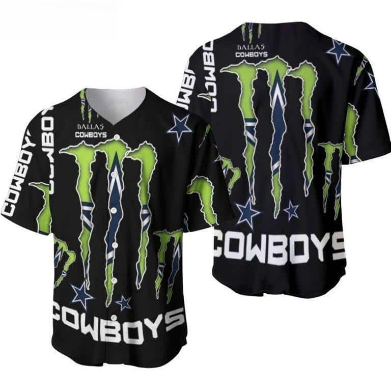 Football League Dallas Cowboys Baseball Jersey Monster Energy Football League Dallas Cowboys Baseball Jersey Monster Energy