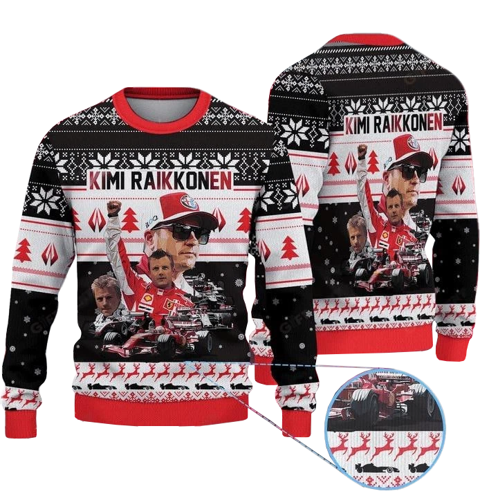 Formula Racing Inspired Ugly Christmas Sweater 2025 Formula Racing Inspired Ugly Christmas Sweater 2025