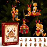 Gingerbread Couple Christmas Advent Calendar 2025