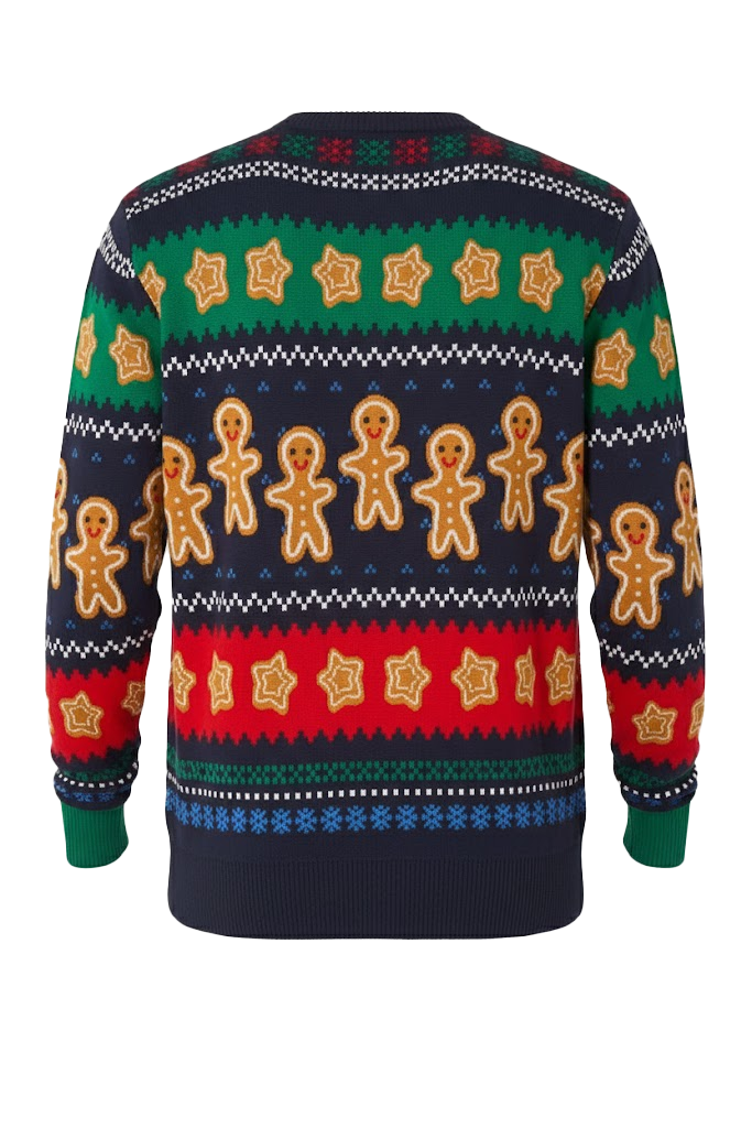 Gingerbread Ugly Christmas Sweater 2025 Gingerbread Ugly Christmas Sweater 2025