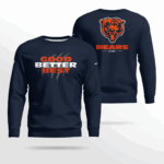 Good Better Best Bear Football T-Shirt
