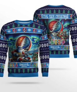 Grateful Dead Merry Christmas Ugly Sweater 2025
