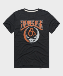 Grateful Dead x Baltimore Orioles Major League Baseball T-Shirt