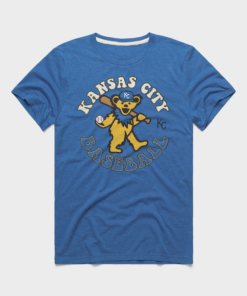 Grateful Dead x Kansas City Royals Baseball T-Shirt
