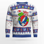 Grinch Grateful Dead Ugly Christmas Sweater 2025