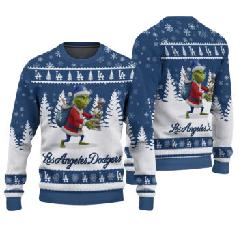 Grinch World Series Ugly Christmas Sweater 2025