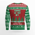 Hans Gruber Fall Nakatomi Plaza Die Hard Ugly Christmas Sweater 2025