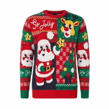 Happy Claus Ugly Christmas Sweater 2025