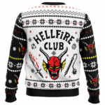 HellFire Club Stranger Things Ugly Christmas Sweater 2025