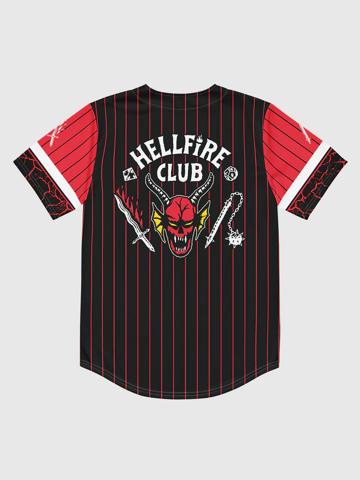 Hellfire Club Baseball Jersey Hellfire Club Baseball Jersey